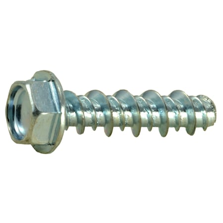 Midwest Fastener #10 x 3/4 in Hex Hex Machine Screw, Zinc Plated Steel, 35 PK 36223